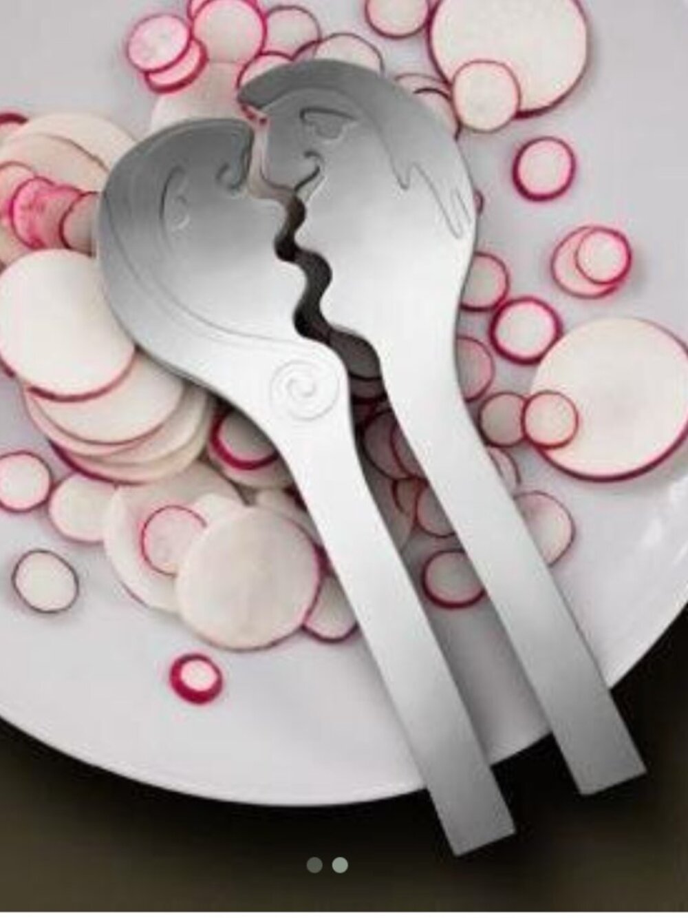 Carrol Boyes Stainless Steel Salad Servers